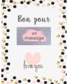 Carte à gratter saint valentin "bon pour un massage"