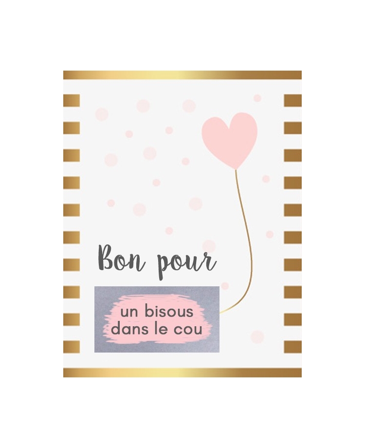 Carte à gratter saint valentin