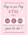 carte à gratter pour une demande de marraine