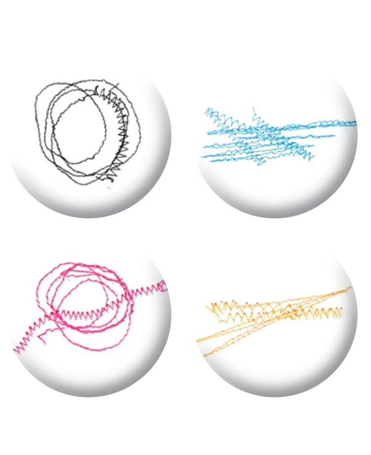 Badges couture scrapbooking