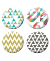 Badges géométrique scrapbooking