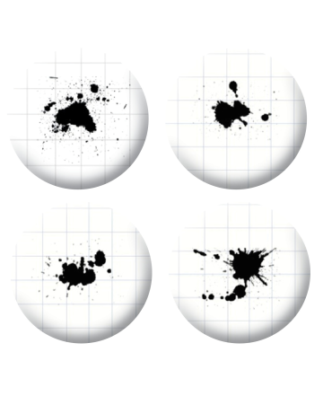 Badges taches scrapbooking