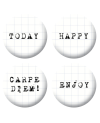 Badges mot grunge scrapbooking