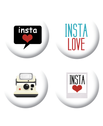 Badges insta loisirs créatifs