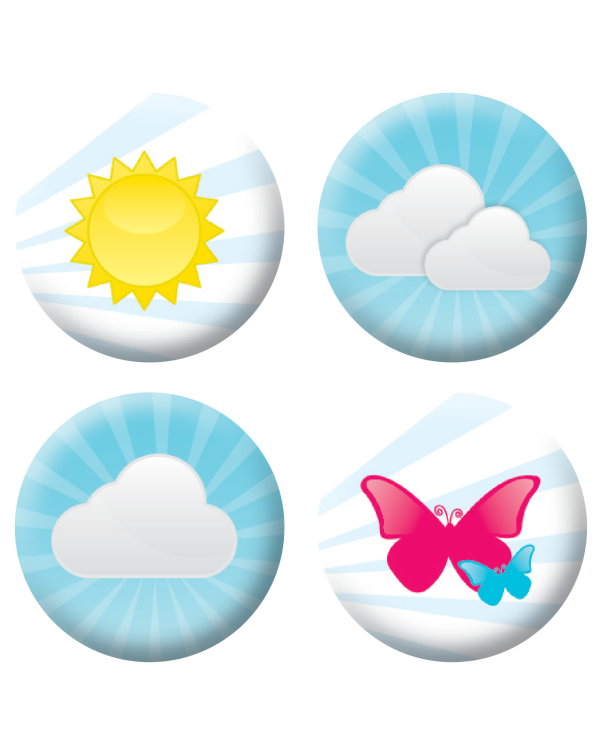 Badges vacances loisirs créatifs