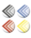 Badges grandes fléches scrapbooking