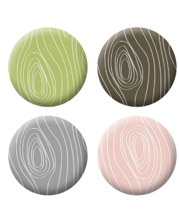 Badges fond bois scrapbooking