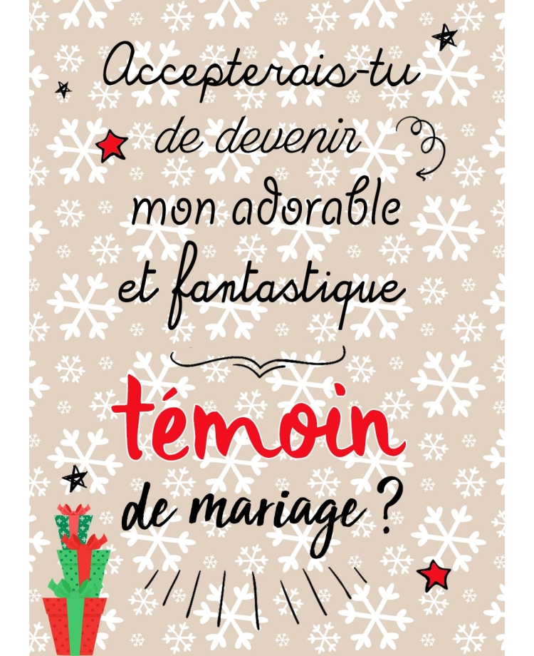 Puzzle spécial noël fond flocon avec texte personnalisable