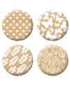 Badges fond bois scrapbooking