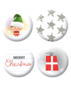 Badges noel scrapbooking