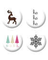 Badges noel 2 scrapbooking