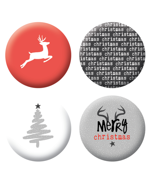 Badges noel 3 scrapbooking