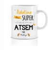 mug ATSEM. cadeau maitresse. Cadeau ATSEM