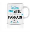 Mug personnalisable super parrain
