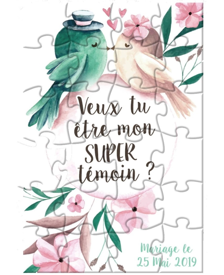 puzzle personnalisable