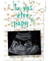 Puzzle grossesse. puzzle echographie. demande parrain. cadeau marraine
