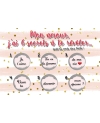 Carte à gratter "J'ai 6 secrets à te révéler" pour votre amoureux(se) personnalisable