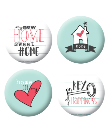 Badges home scrapbooking
