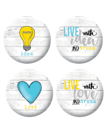 Badges dream scrapbooking