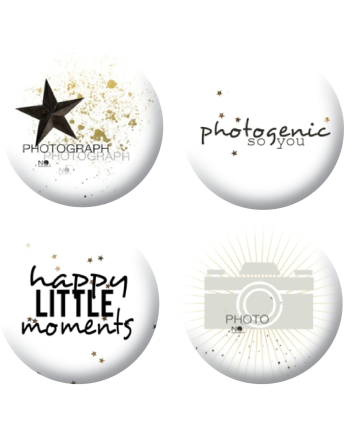 Badges photogenic scrapbooking