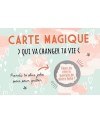 Carte à gratter "Carte magique" pour annonce ou demande originale