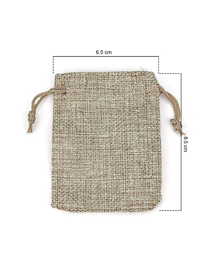 Un sac en jute pour offrir vos badges