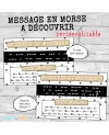 code morse. annonce originale. demande originale