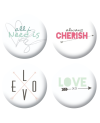 Badges love 4 scrapbooking