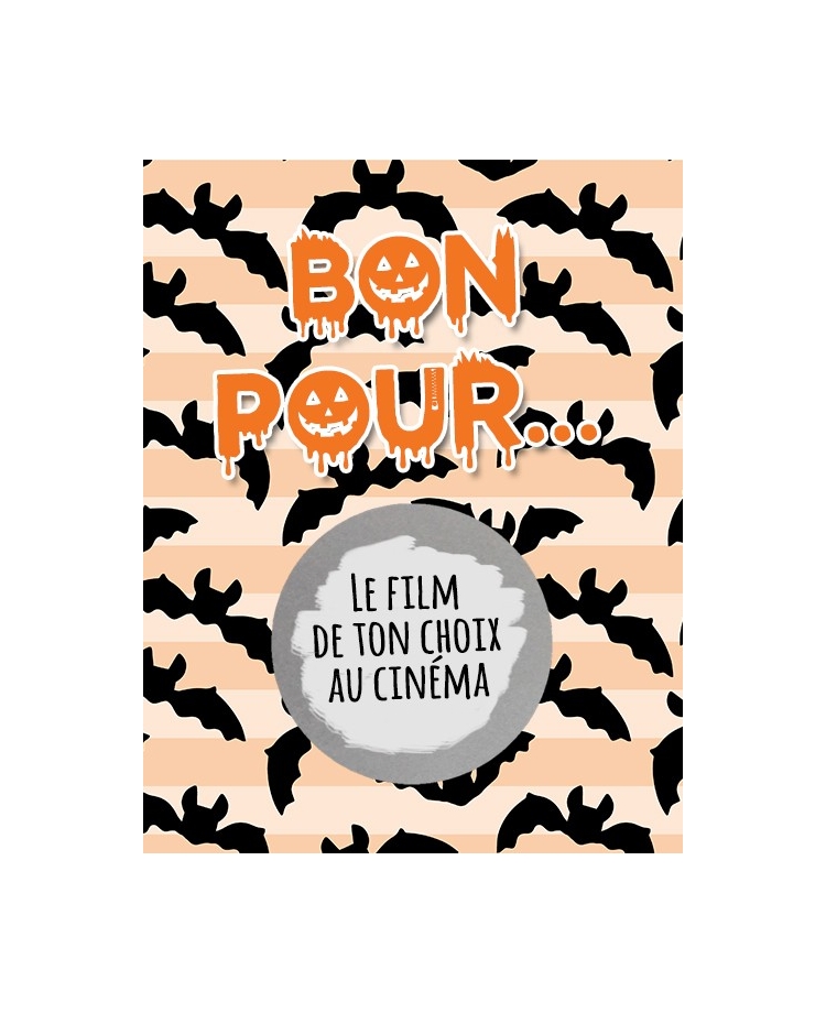 cartes à gratter Halloween