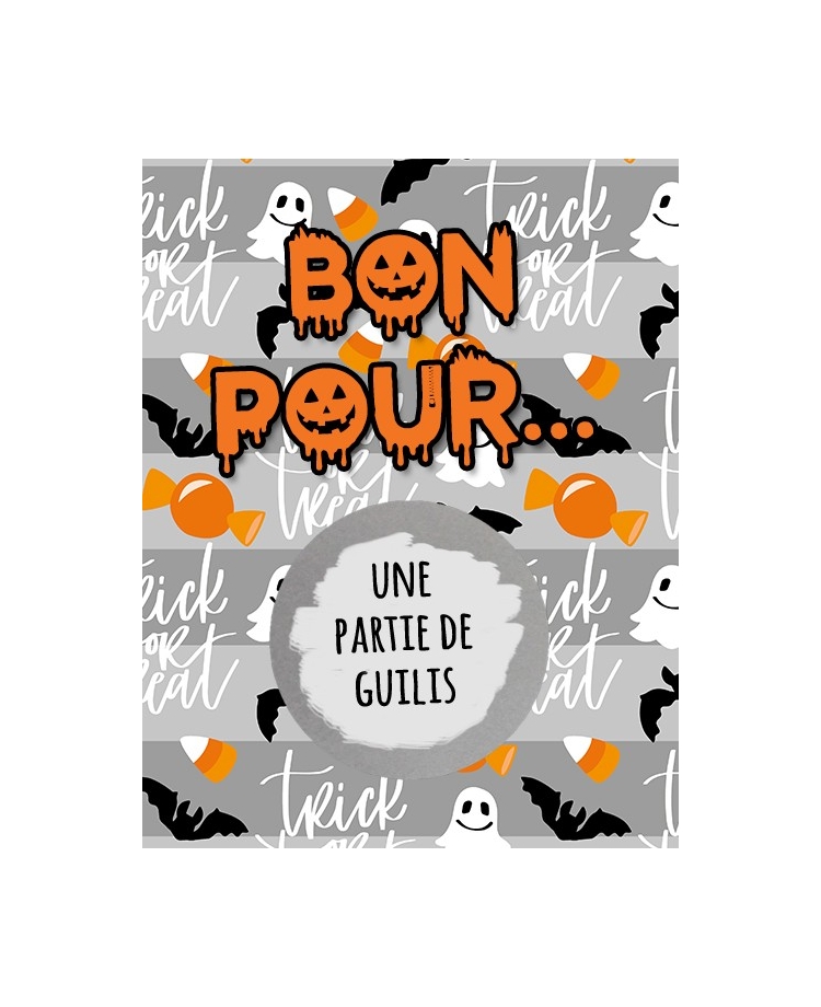 cartes à gratter Halloween