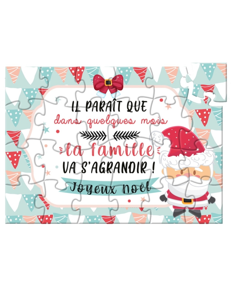 puzzle noel. annonce nouvelle noel. Puzzle spécial noël. cadeau noël. puzzle noël. cadeau noël. surprise noël