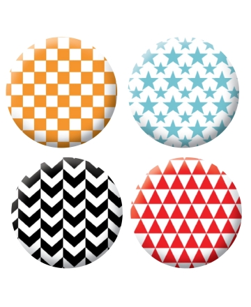 Badges graphiques scrapbooking