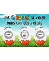 Carte à gratter annonce grossesse. annonce grossesse. annonce grand frere. annonce grande soeur