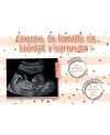 Carte  annonce de grossesse. demande marraine. cadeau marraine. annonce grossesse originale