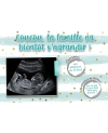 Carte  gratter annonce de grossesse. demande parrain. tu vas etre papy
