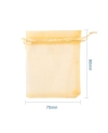 sachet organza