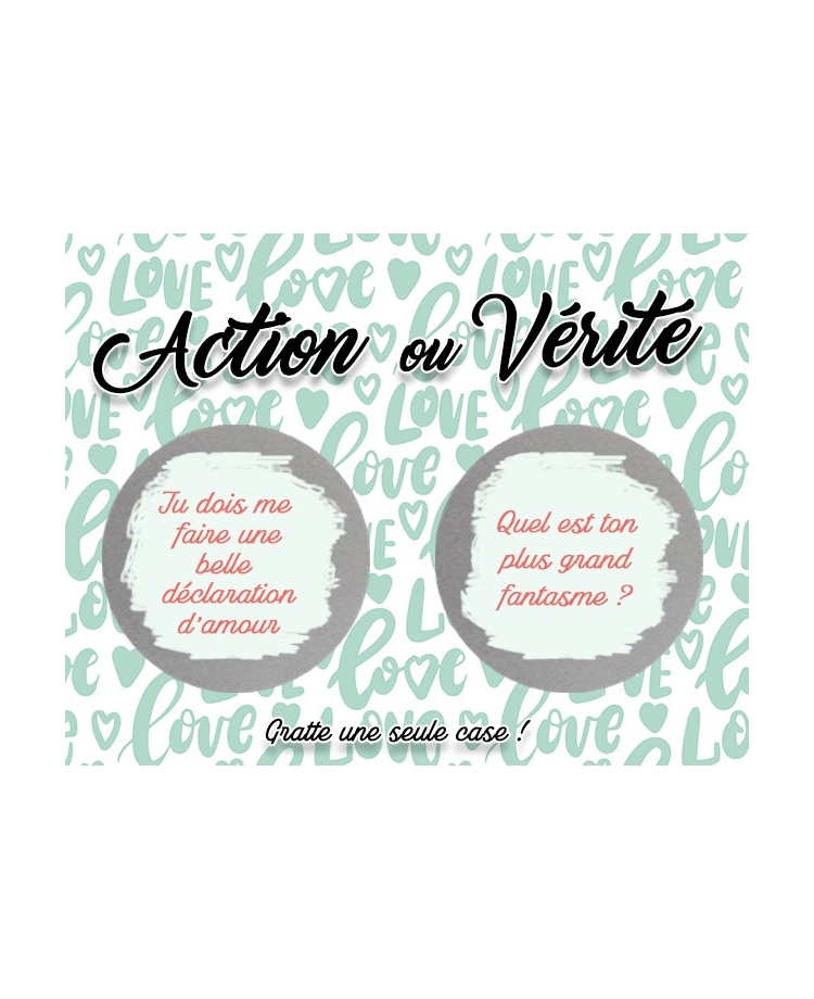 Action ou Vérité saint valentin
