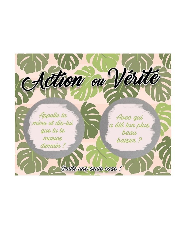 Action ou Vérité soirée entre ami