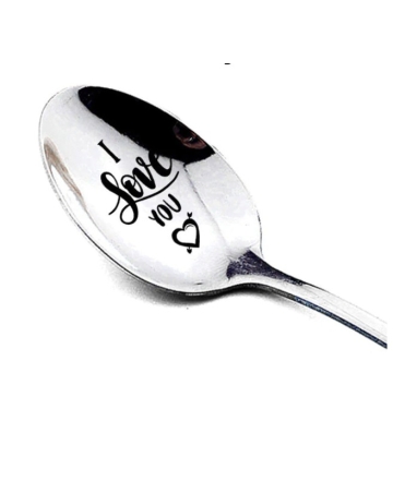 Cuillère "I love you" pour les amoureux
