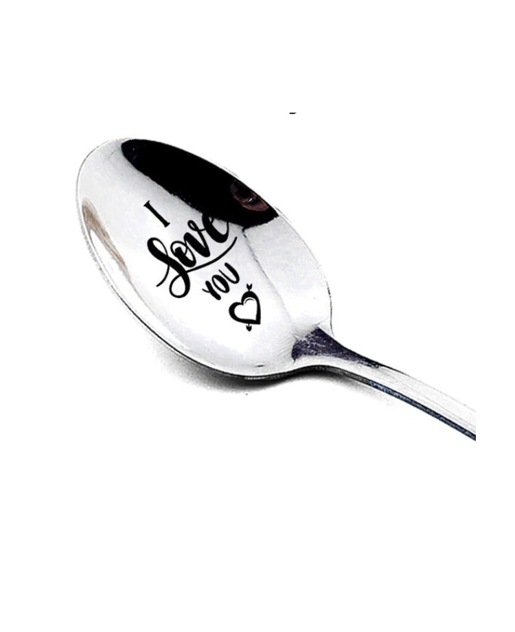 Cuillère "I love you" pour les amoureux