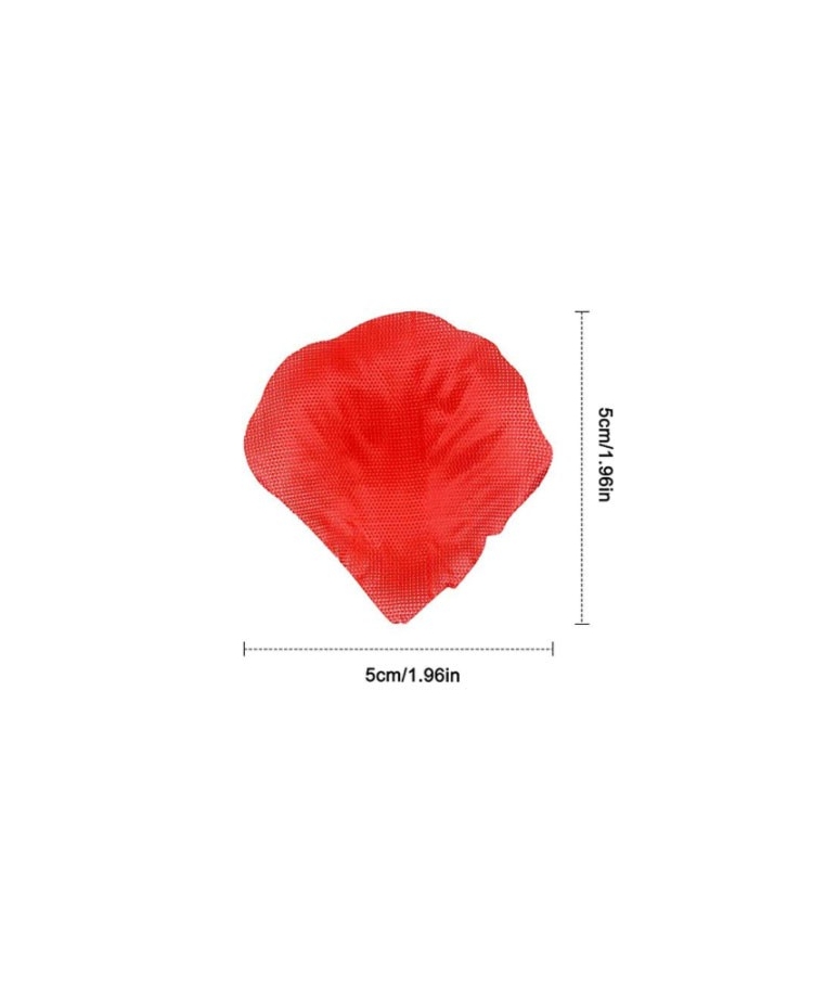 Lot de 100 pétales de rose Rouge saint valentin