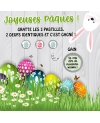 carte Pâques. annonce originale Pâques