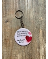 badge personnalisable amour coeur