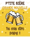 etiquette biere. etiquette annonce originale. annonce grossesse originale. biére original