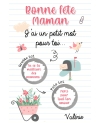 Bonne fete mamie, cadeau mamie. carte maman. bonne fete maman