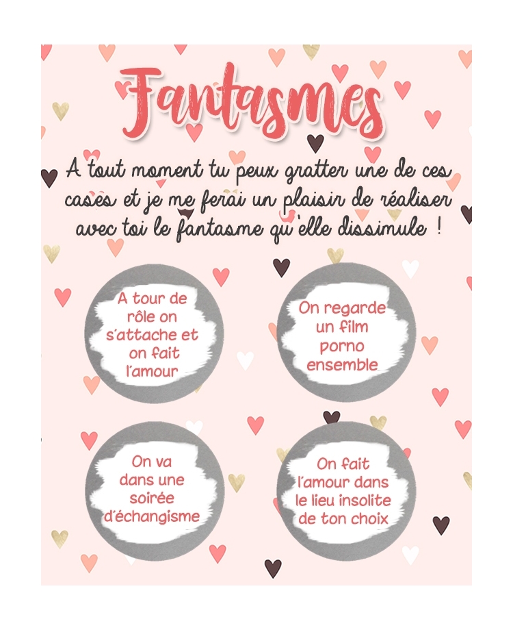 carte fantasme. carte jeu couple. jeu coquin. jeu couple sexy. carte saint valentin