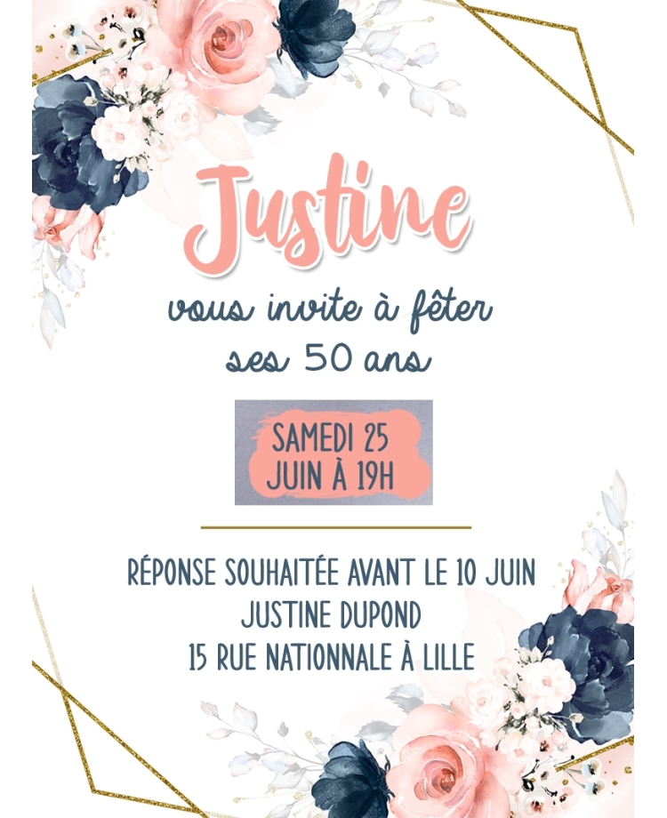 Carte d'invitation anniversaire. carte gratter fête. carte gratter anniversaire. invitation originale. invitation anniversaire. 