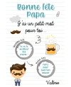 carte fete père. carte papa. cadeau papa. fete des pères cadeau. carte gratter super papa