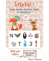 Rébus à déchiffrer spécial Noël. annonce grossesse noel. annonce grossesse original