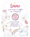 invitation bapteme licorne. invitation bapteme originale. invitation gratter. anniversaire gratter. carte anniversaire licorne